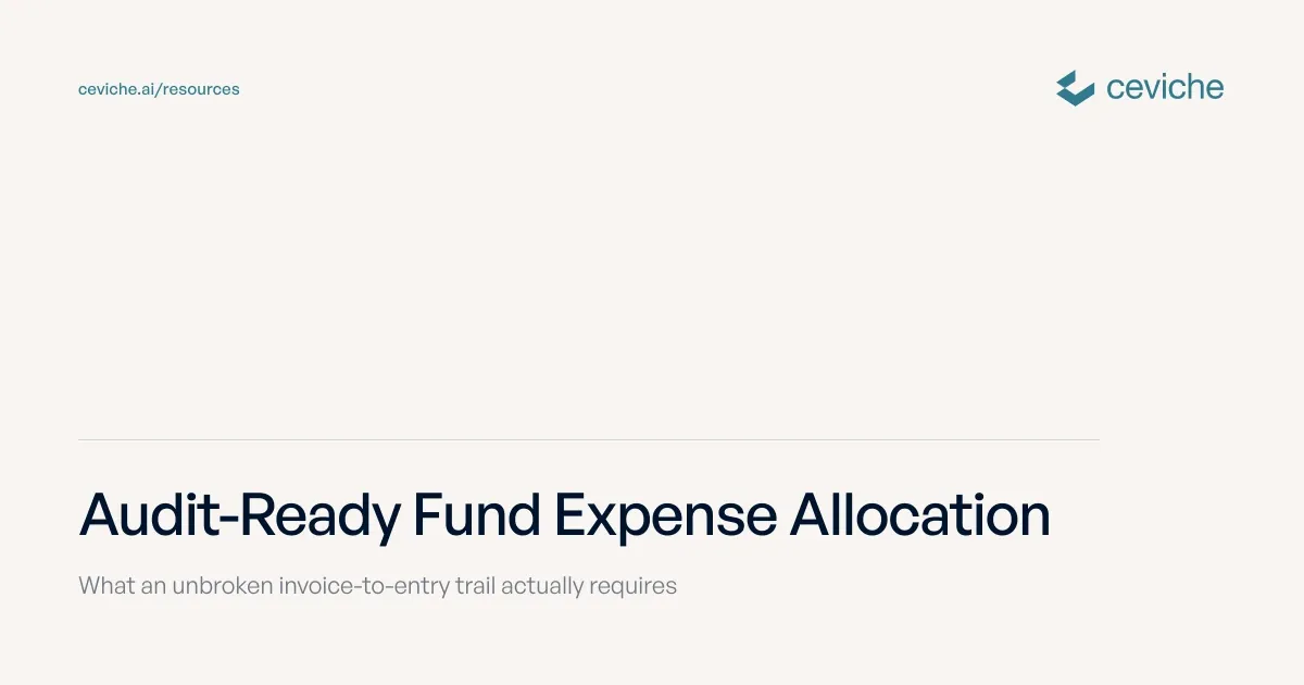 Audit-Ready Fund Expense Allocation Software for PE and VC Funds