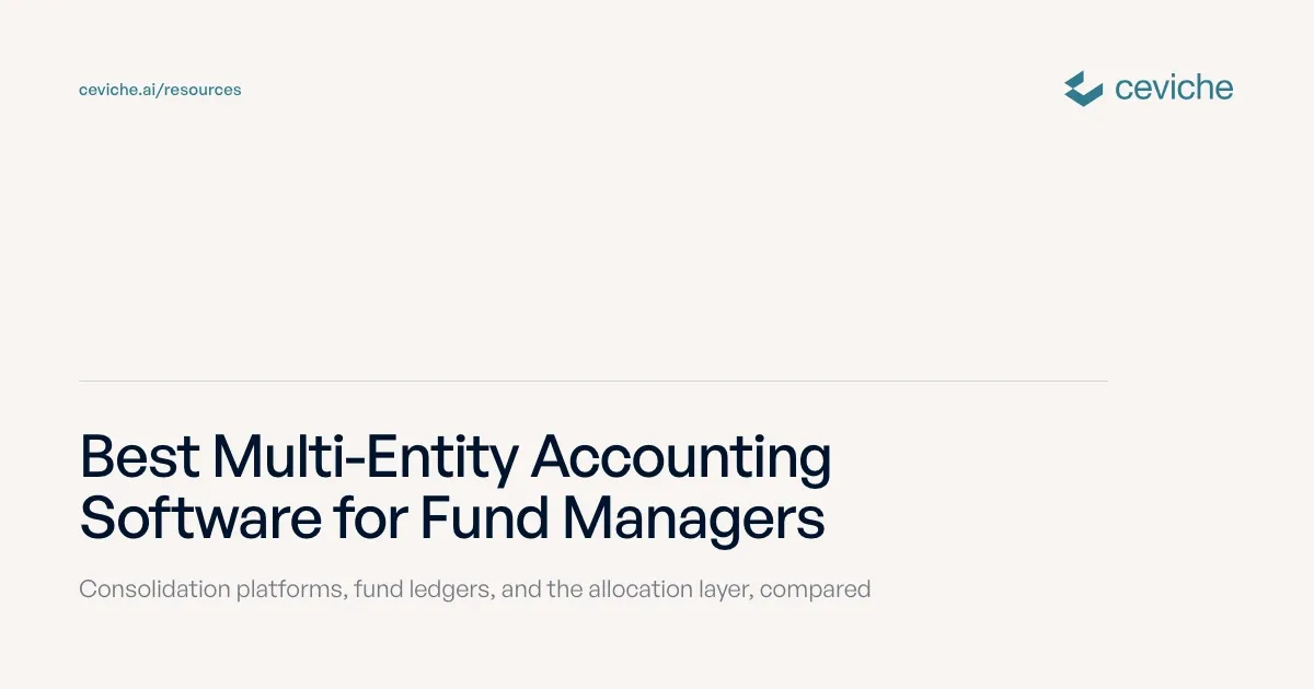 Best Multi-Entity Accounting Software for Fund Managers (2026)