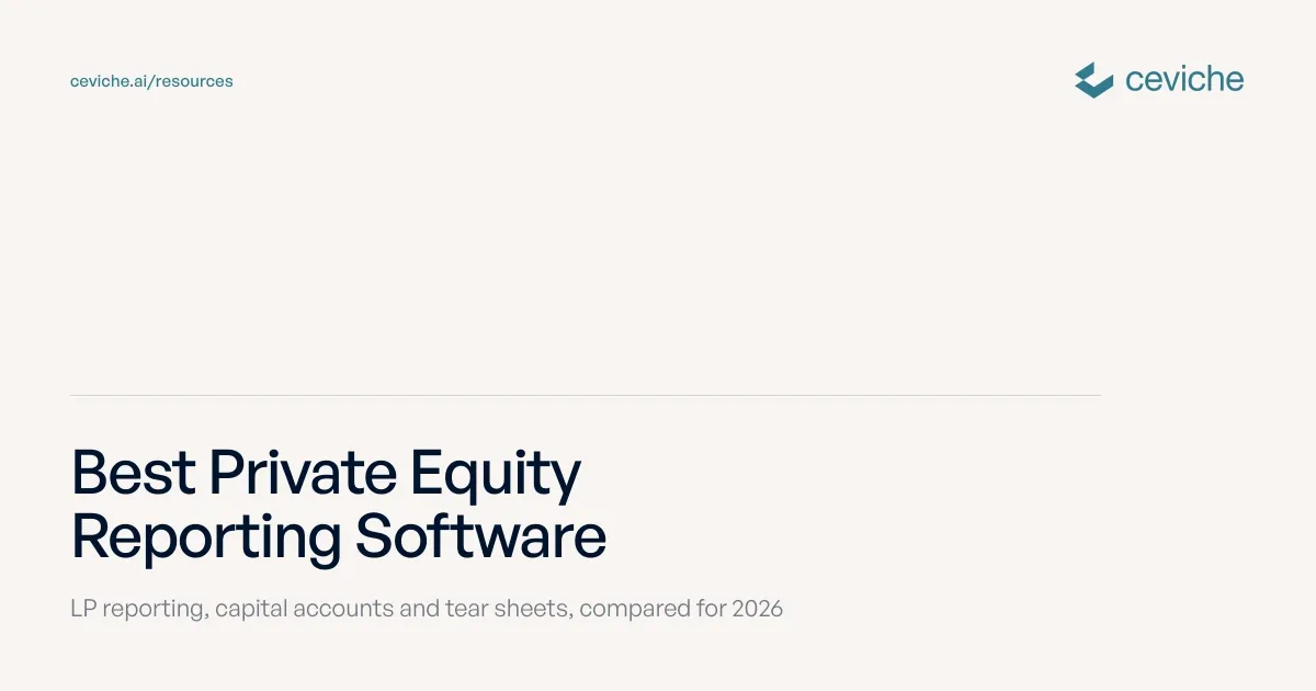 Best Private Equity Reporting Software (2026)