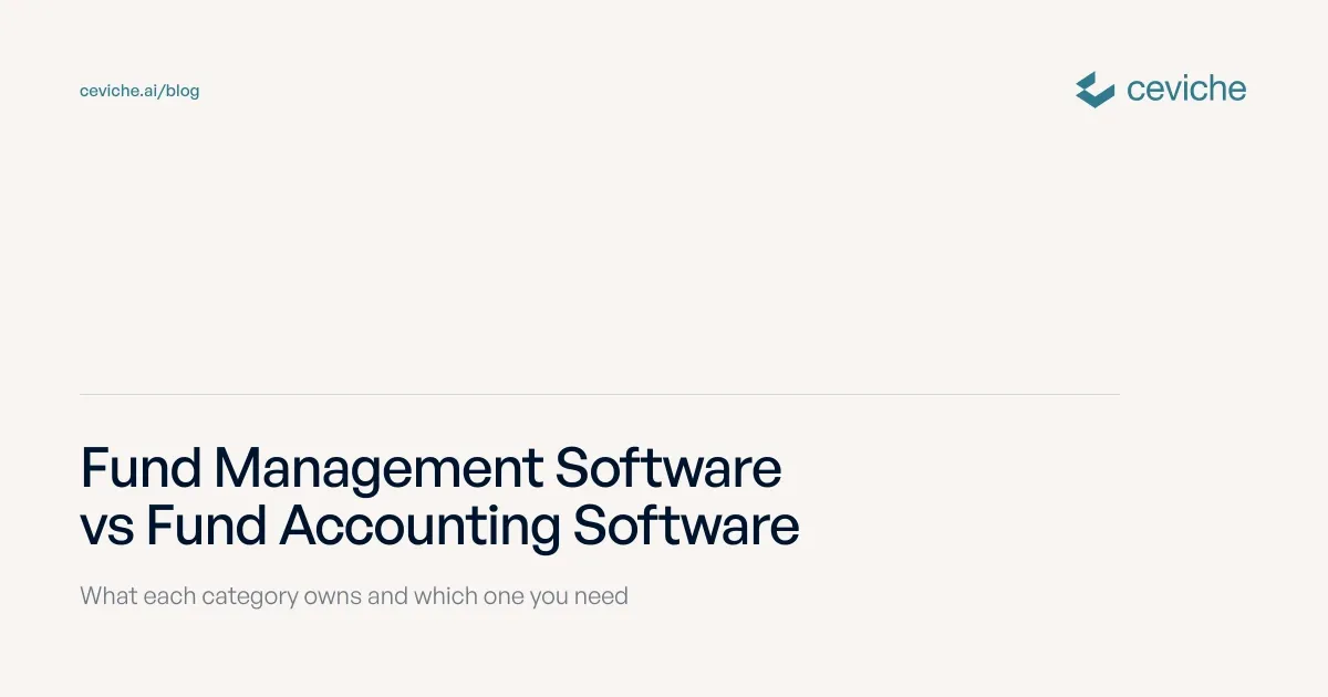 Fund Management Software vs Fund Accounting Software: What's the Difference?