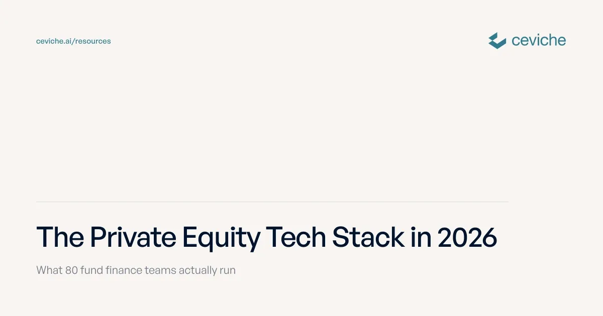 The Private Equity Tech Stack Funds Run in 2026