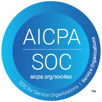 AICPA SOC for Service Organizations badge